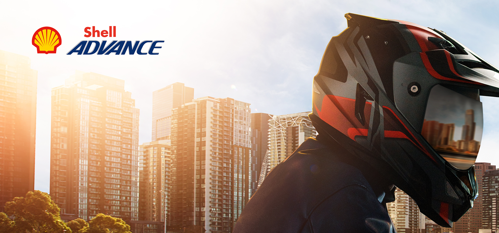 Моторне масло для мотоцикла Shell Advance